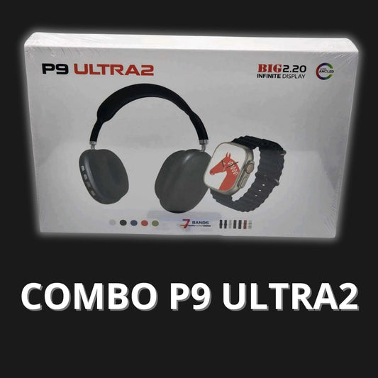 P9 Ultra 2 set de reloj inteligente más audífonos