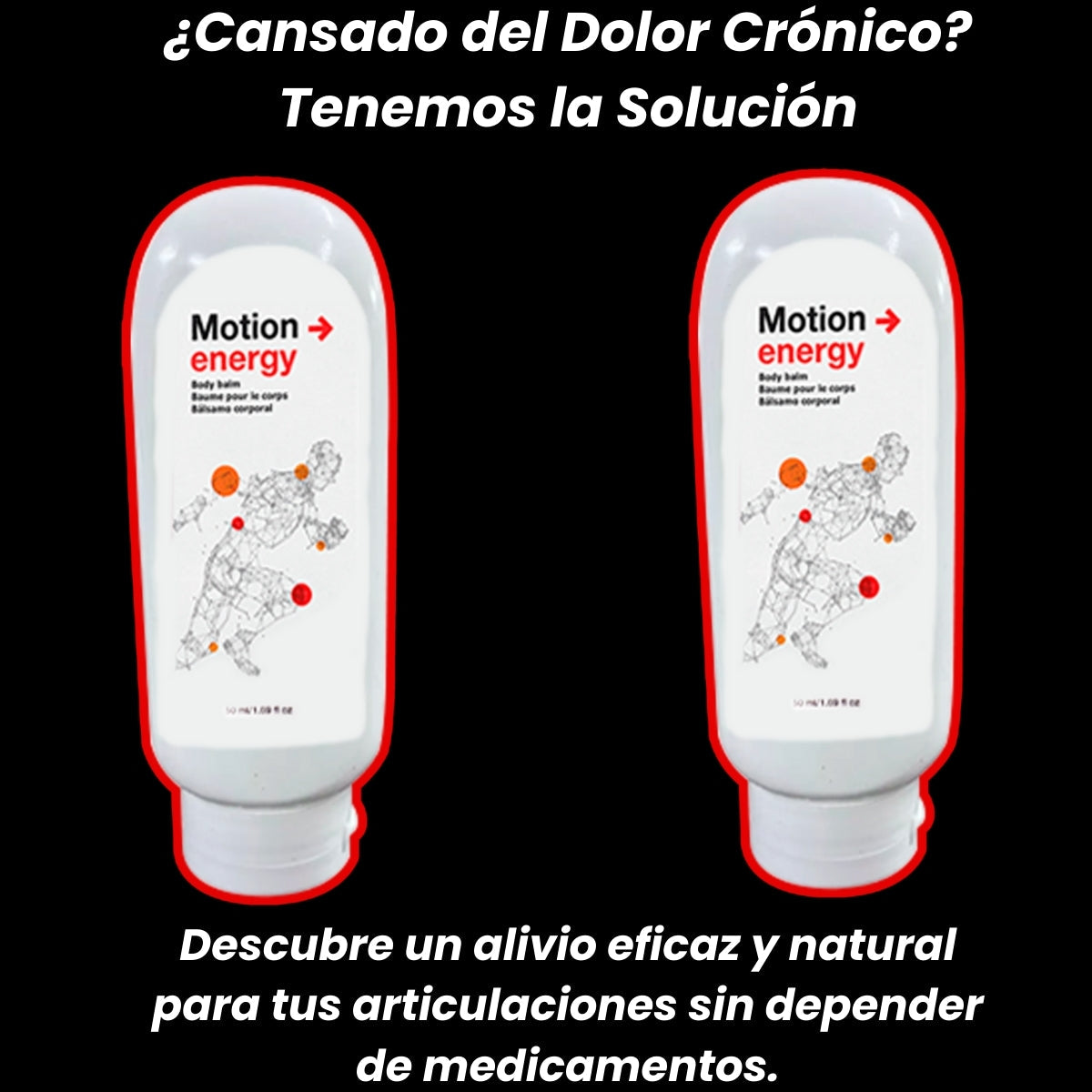 MotionEnergy™ - Crema Para El Dolor de Articulaciones