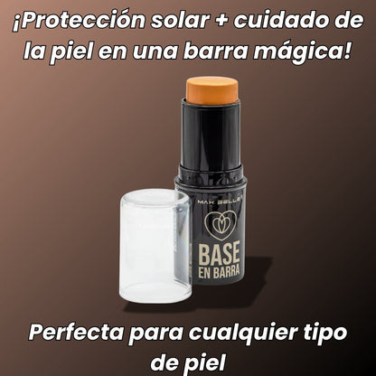 Base en Barra + Protector Solar - Disfruta de una piel impecable bajo el sol