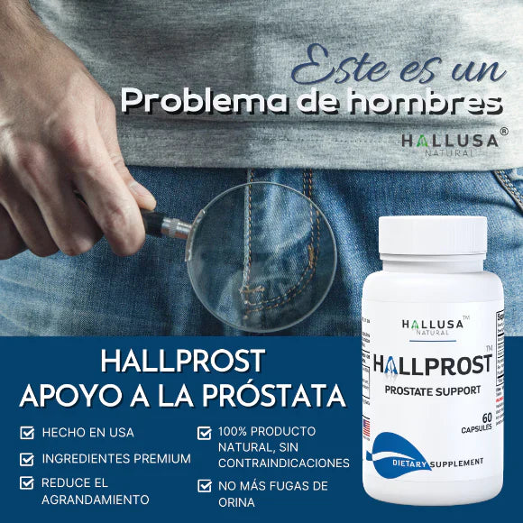 HALLPROST - TRATAMIENTO PARA LA PROSTATA