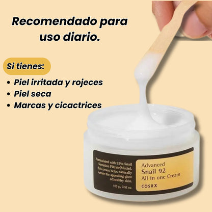 Crema Avanzada De Baba de Caracol