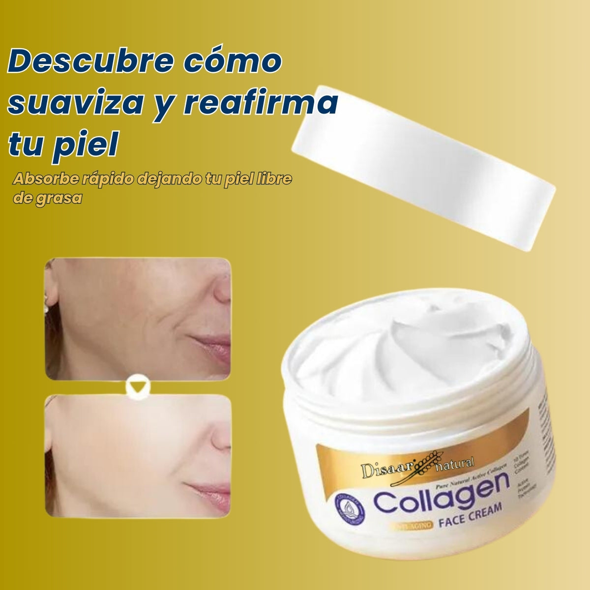 Crema De Collageno Para Rejuvenecer La Piel