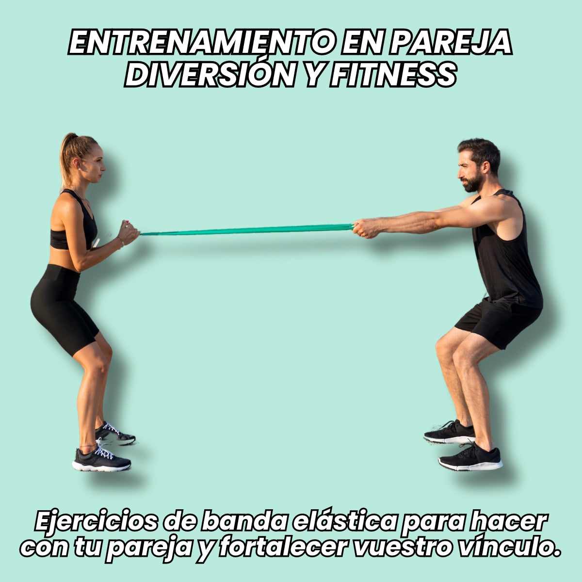 Bandas Elasticas Para Entrenamiento - Pack de 5 unidades