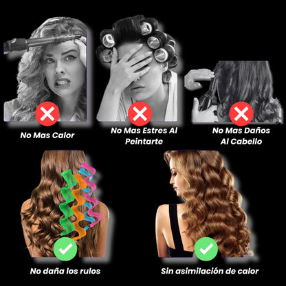 Rizadores Para El Cabello Sin Calor