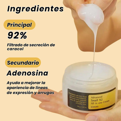 Crema Avanzada De Baba de Caracol