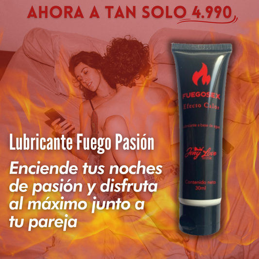 LUBRICANTE EFECTO FUEGO PASIÓN 🔥