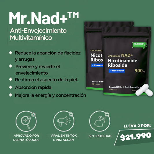 ActiveLife® NAD+ de Alta Pureza Anti-Envejecimiento TK