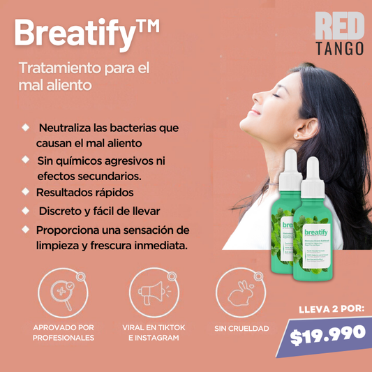 Breatify™ Tratamiento para el mal aliento