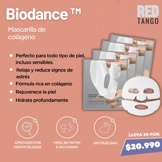 Biodance ™ Mascarilla de colágeno ⭐TRATAMIENTO PARA UN MES COMPLETO⭐