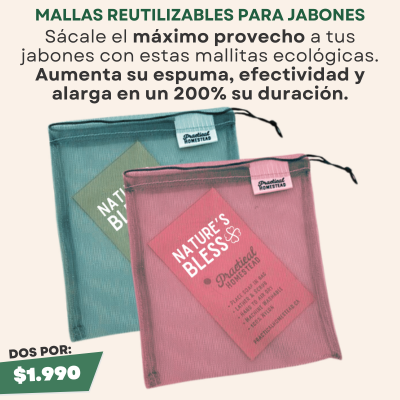 MALLA REUTILIZABLE PARA USO DE BARRAS