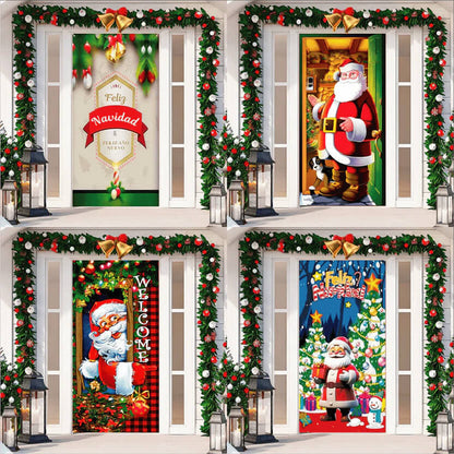 FUNDAS PARA PUERTAS NAVIDEÑAS 🎄🎇🎁