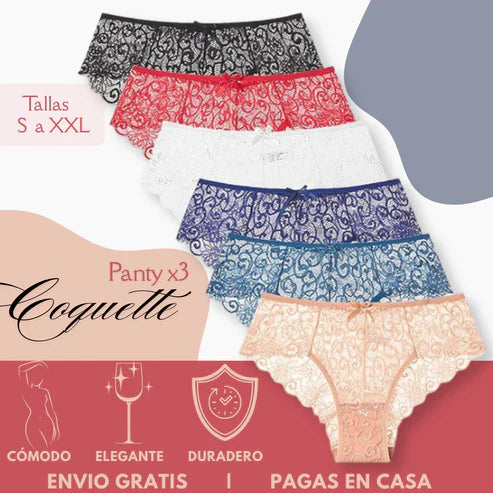 Woman💗Coquette® │Panty Encaje